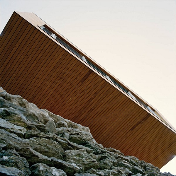 Northface House wooden exterior