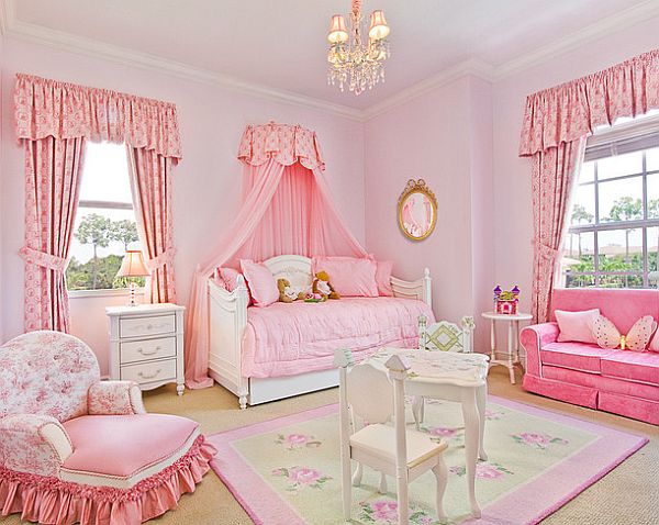 Pink-princess-bedroom-design-for-teen-girls