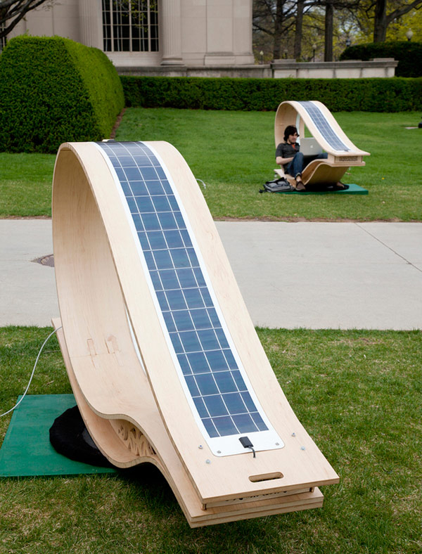 Solar Powered Sun Lounger