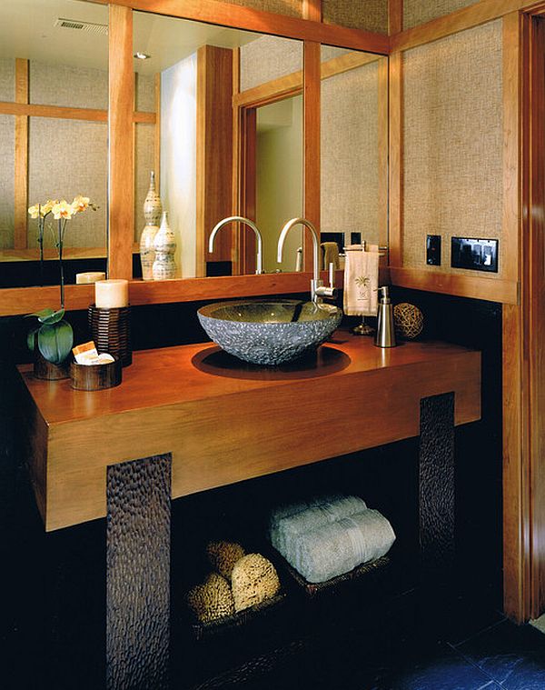 Spacious vanity with handcrafted beauty