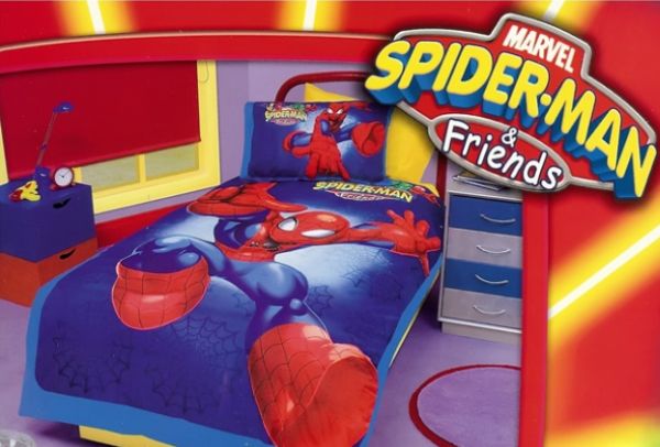 Spiderman-Quilt-Bedding-for-Kids