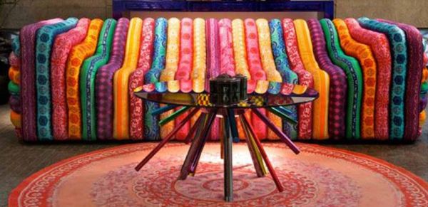 Versace living room bubble sofa