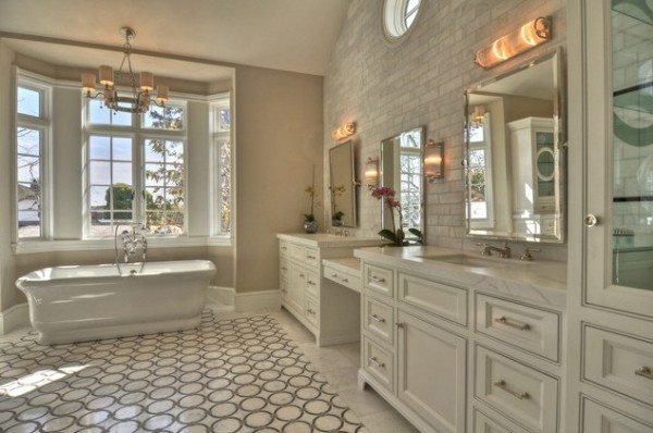 cream-bathroom-with-geometric-tile-600x398