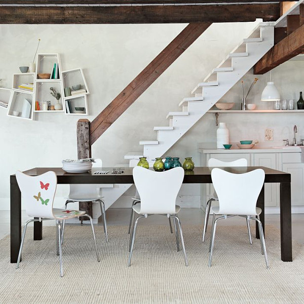 expandable parsons dining table