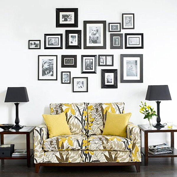 family picture gallery walls