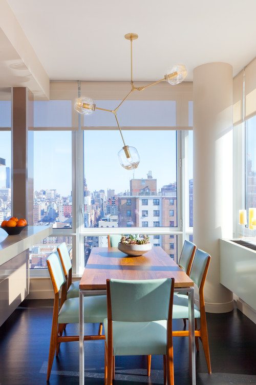 high ceiling new york city apartment