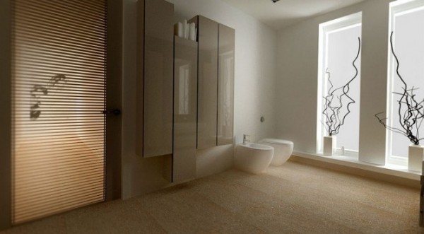 luxury minimalist bathroom design