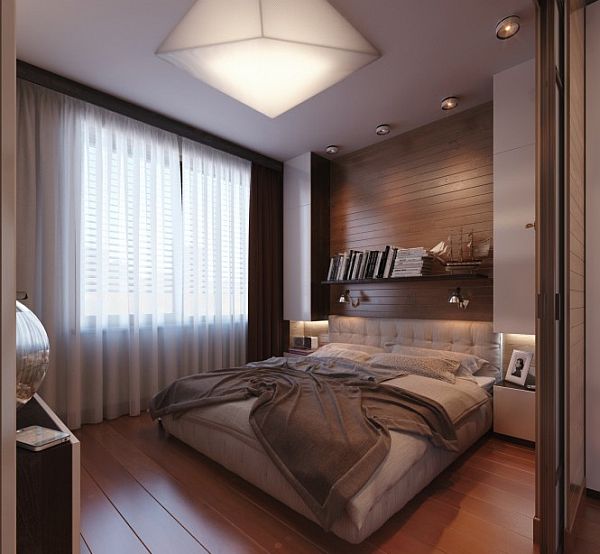 modern travel inspired bedroom design