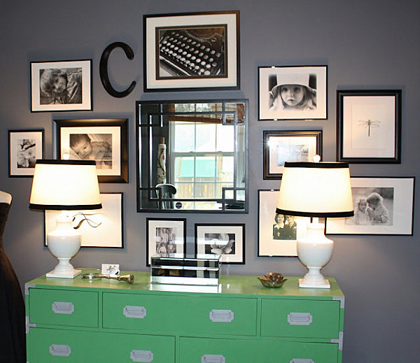 monogrammed-family-wall-of-photos