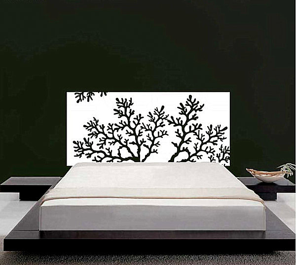 A decal headboard