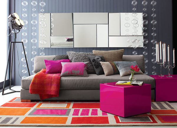 A-gray-living-room-with-bright-accents