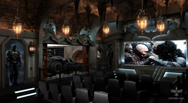 Batman-Home-Theater-for-lovers-of-Dark-Knight