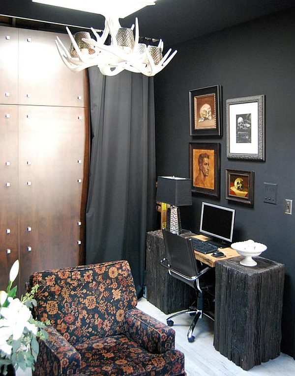 Black-Apartment-Redecoration-bachelor-pad