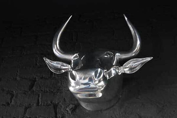 Black Apartment Redecoration - bull head