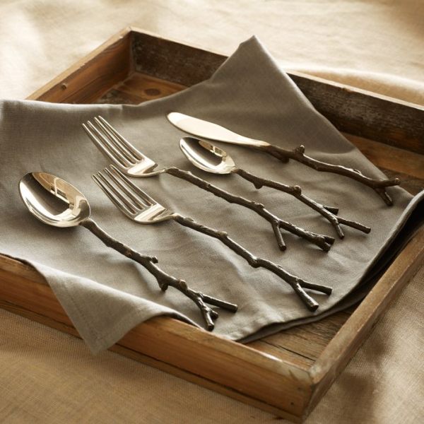 Branch-themed-flatware