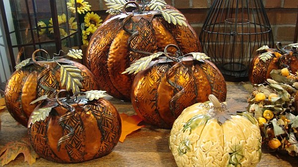 Brilliantly vibrant and beautiful pumpkins