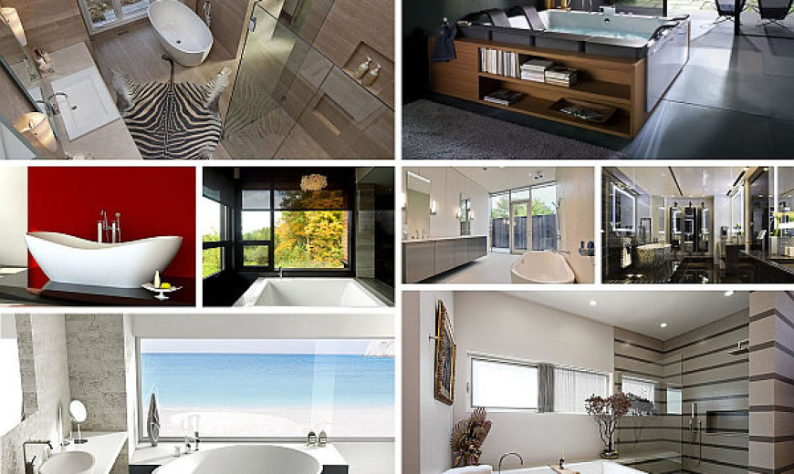 20 Contemporary Bathroom Tubs for a Soothing Experience
