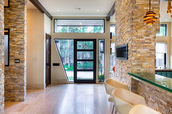 Cultured stone interior design