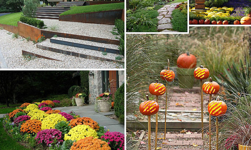 Garden Pathway Ideas for Fall