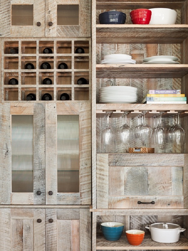 Pallet-wood-kitchen-cabinets