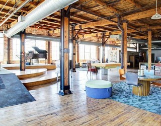Spacious and Exclusive Detroit Penthouse Charms With Its Industrial Interior Design