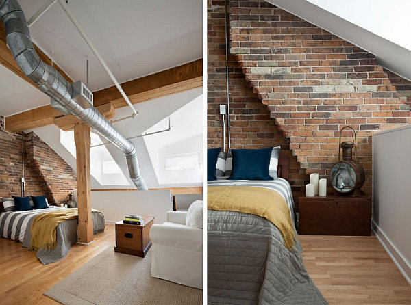 Penthouse loft - bedroom design idea