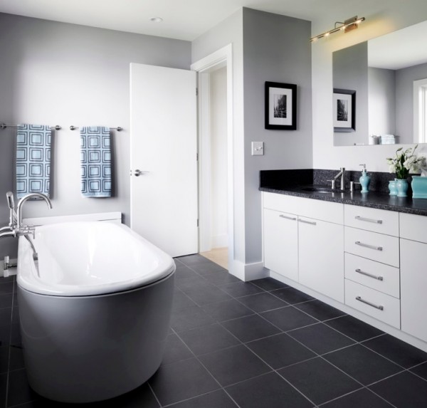 Terrific Bathroom Design Dark Floor 47 Amazing Collection Tbddf Hausratversicherungkosten Info