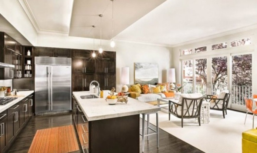 ebony wood floors kitchen