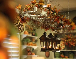 Using Fall Leaves in Home Décor