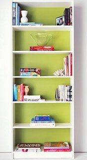 diy painted bookshelf