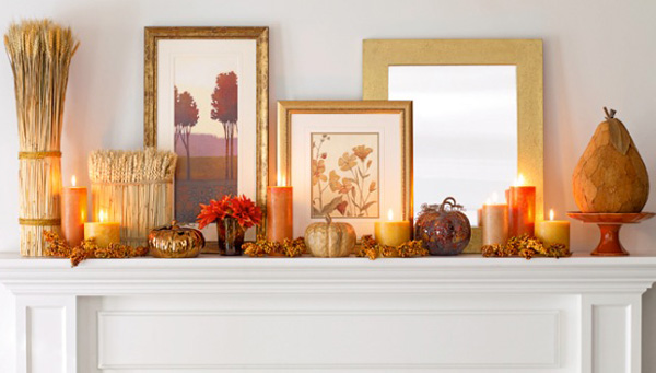 fireplace mantle ideas candles