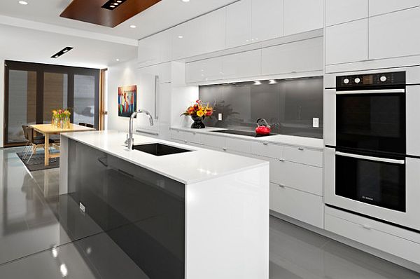 glossy-white-kitchen