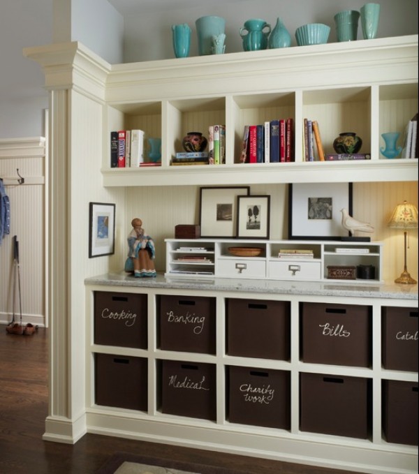 hallway organization idea