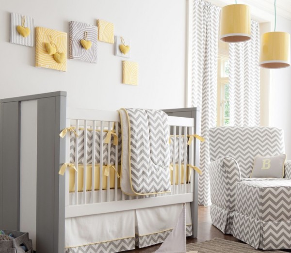 modern baby bedroom