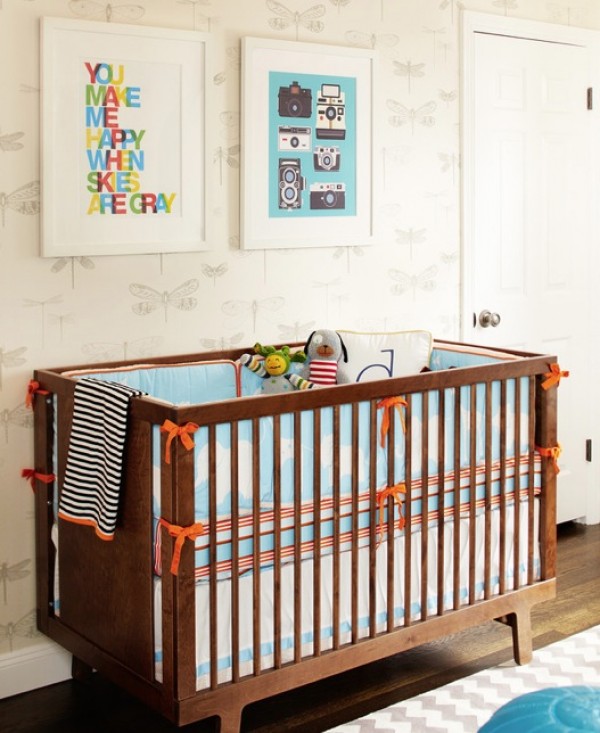 vintage baby room decor