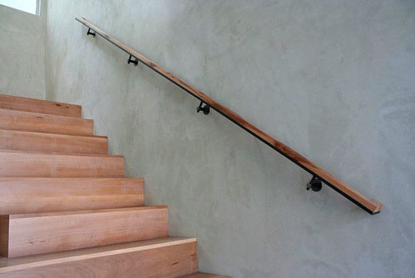 A-simple-and-sleek-wooden-handrail