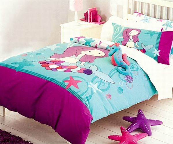 Adorable Little Mermaid Bedding Set for tiny tots