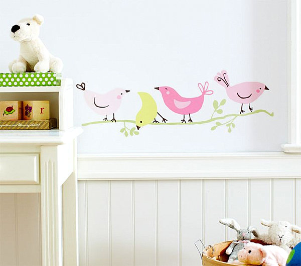 Bird-themed-nursery-wall-decals