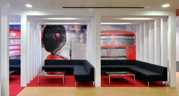 British inspired Rackspace office design