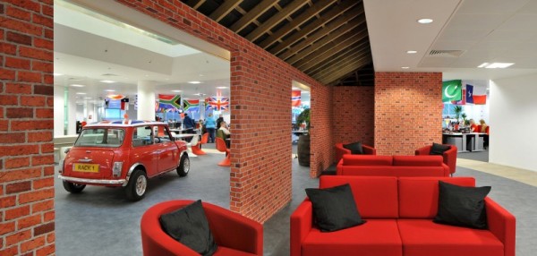 British style office design