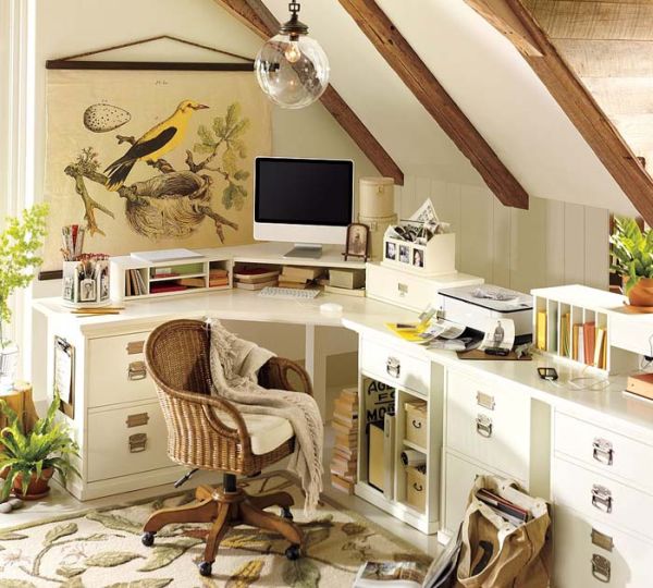 home office design ideas for small spacesimage