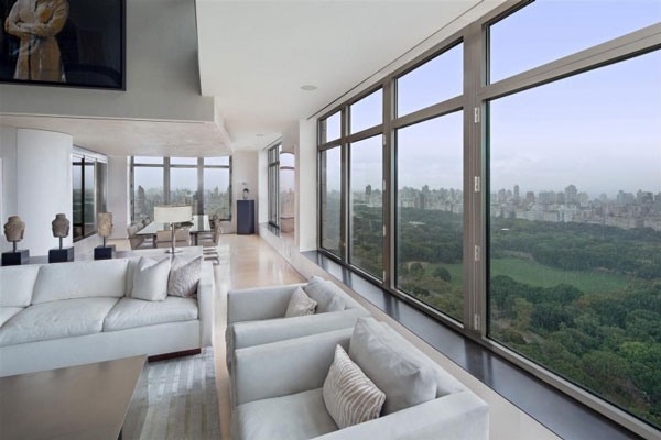 Duplex Manhattan penthouse in New York - city views