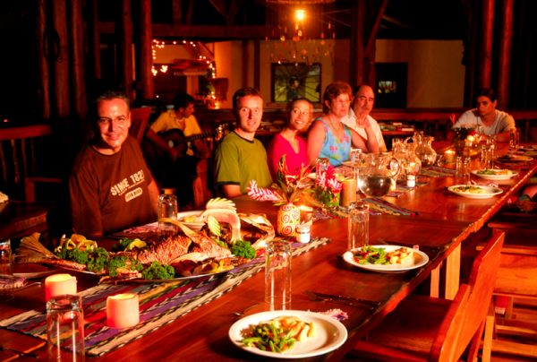 Enjoy the tantalizing cuisine of the region at Playa Nicuesa