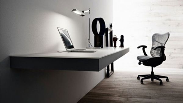 Modern Minimalist Home Office Space Ideas