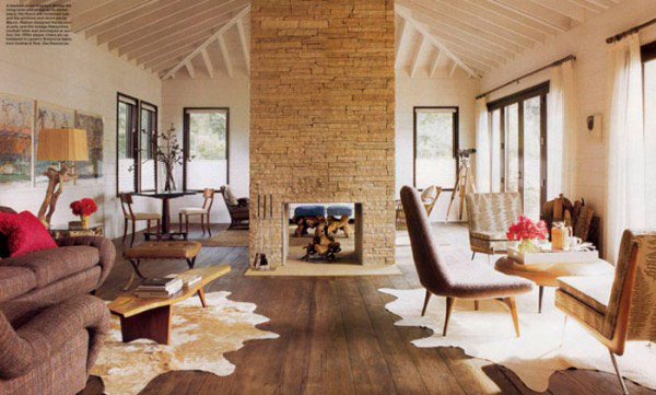 Extravagant fireplace steals the show