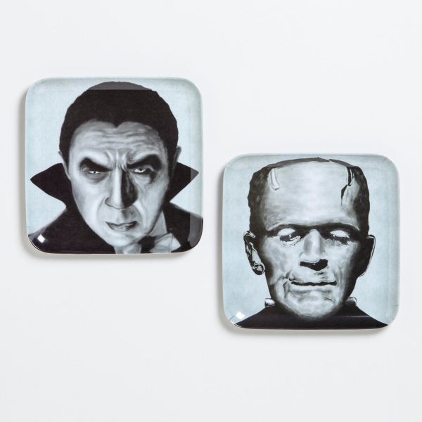 Frankenstein-and-Dracula-appetizer-plates