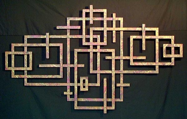 Geometric-metal-wall-art