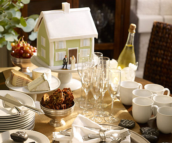 Housewarming party decor by Pottery Barn