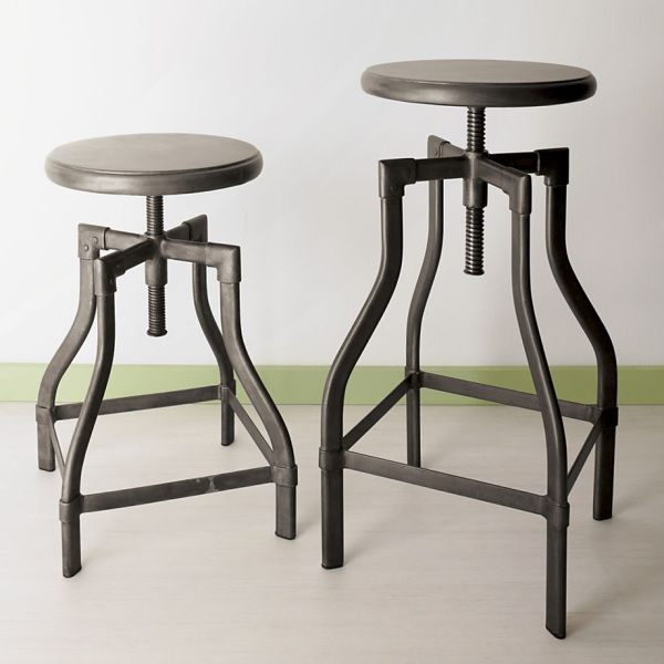 Industrial-metal-stools
