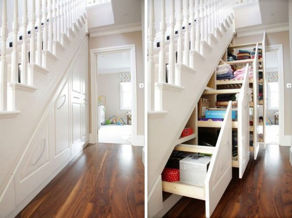 Space-conscious-cabinets-that-vanish-under-the-staircase